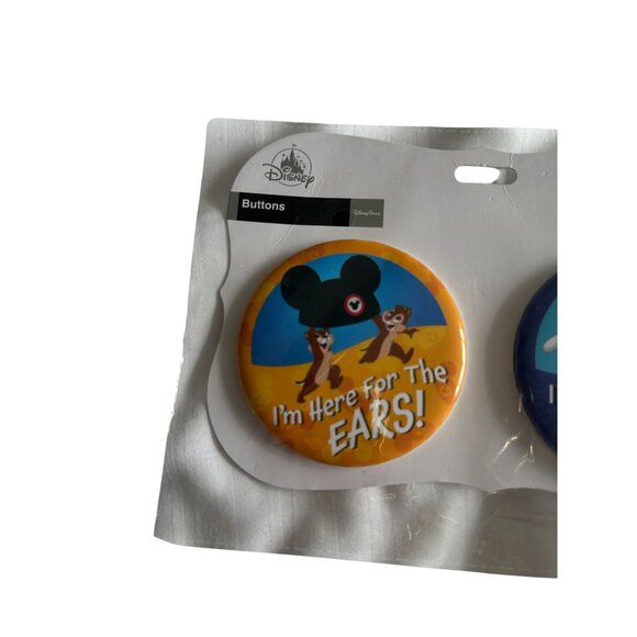 DISNEY Parks Goofy Large Two Piece Button Set NEW - Picture 4 of 4